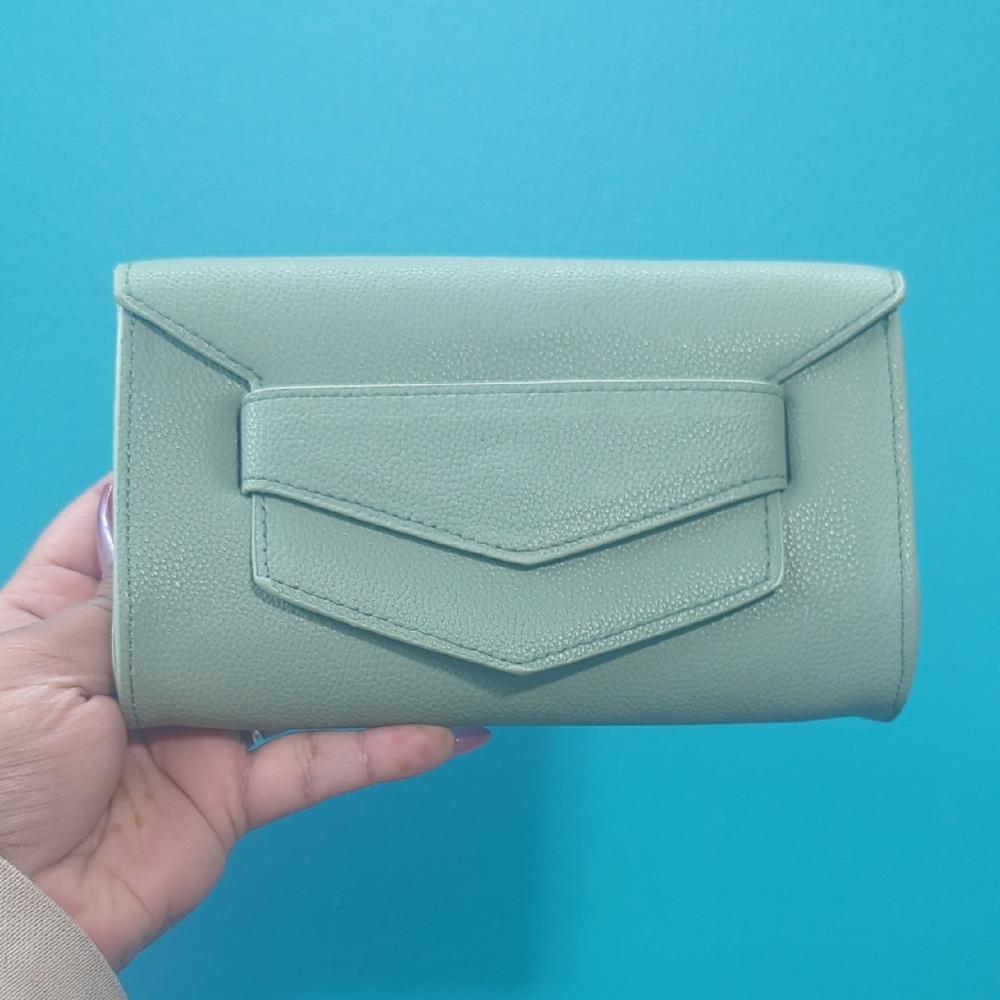 Elegant Sage Green Women's Clutch